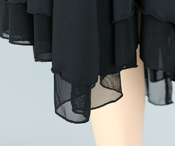 社交ダンス☆キュートなシンプルミディアムスカート