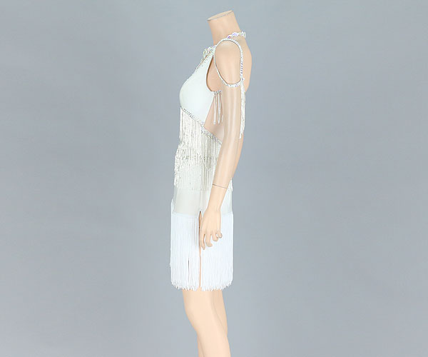 超豪華☆純白なゴージャスラテンドレス