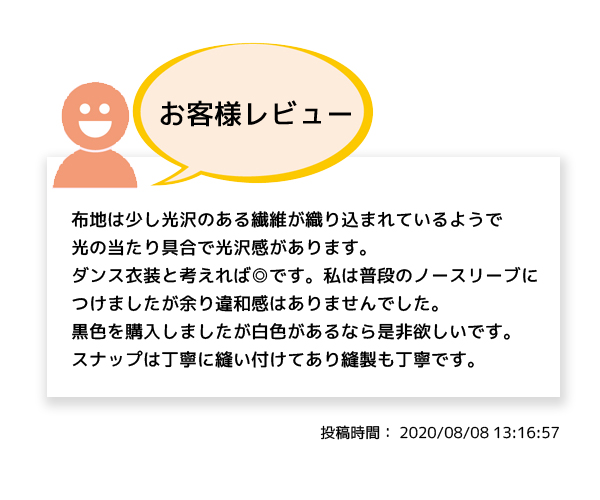 ストラップにつけてアレンジ自由☆付け袖