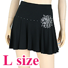 Lサイズ☆ラインストーンオーバースカート