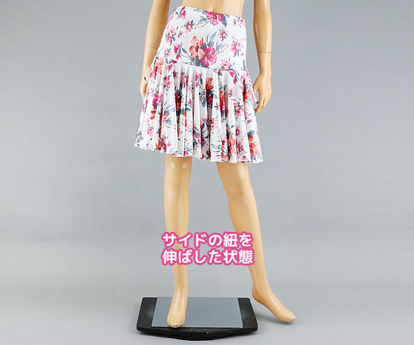 Mサイズ☆キュートなプリントミディアムスカート～C